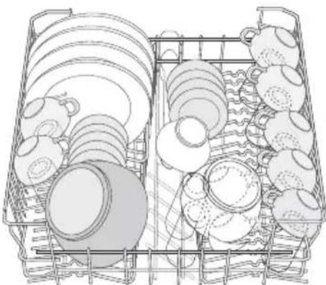 ELECTROLUX ESF65052W - ∅verste kurv - 1