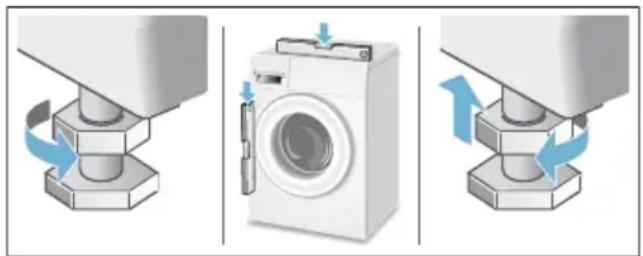 SIEMENS WD15G442DN - ■ Afløb i et kunststofrør med gummimuffe eller et gulvafløb - 2