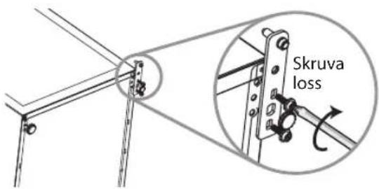 MATSUI MTT50W18E - Ändra dörrens gångjärn - 6