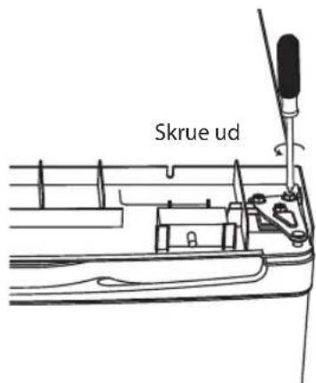 MATSUI MTR122W17E - Sådan skiftes åbningsretningen - 4