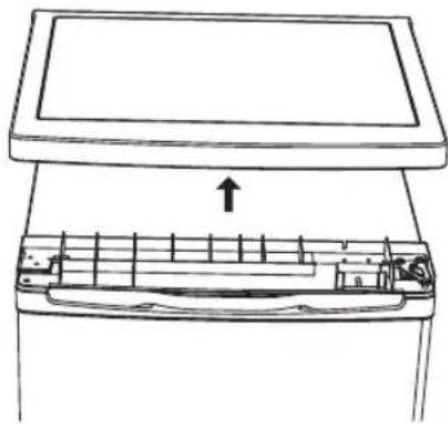 MATSUI MTR122W17E - Reversing the Door Swing - 3