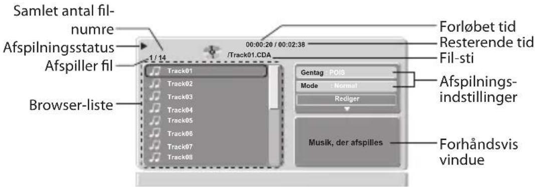 MATSUI M71PD11E - Afspilning af en cd med JPEG billeder - 5