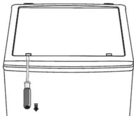 MATSUI M55TW18E - Reversing the Door Swing - 2