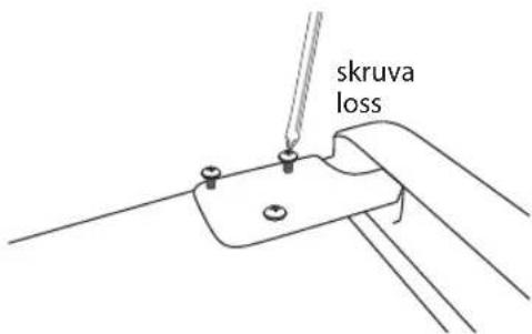 MATSUI M55TW18E - Ändra dörrens gångjärn - 4