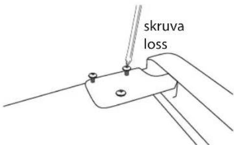 MATSUI M177CW14E - Ändra dörrens gångjärn - 3