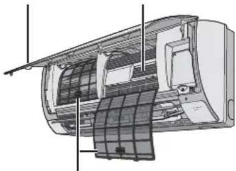 PANASONIC CS-CE12PKE - Frontpanel - 3