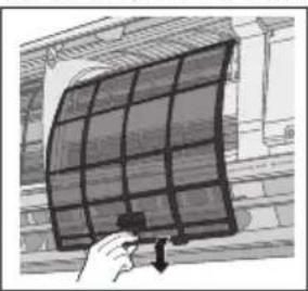 PANASONIC CS-HE9PKE1 - Frontpanel - 5