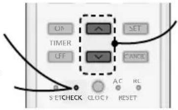 PANASONIC CS-NZ25TKE - Sådan hentes fejlkoder - 1