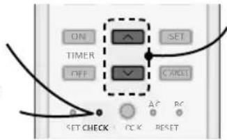 PANASONIC CS-HZ25TKE - Hur man hämtar felkoder - 1