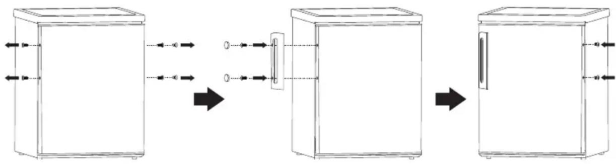 Logik LUR55W18E - Montera dörrhandtaget - 2