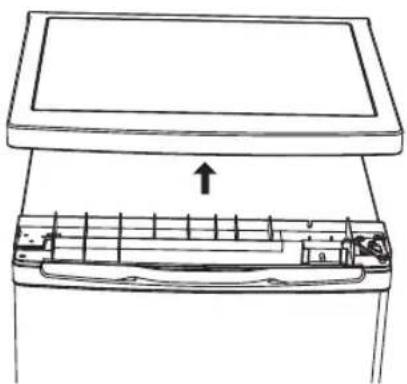 Logik LUR55W18E - Reversing the Door Swing - 3
