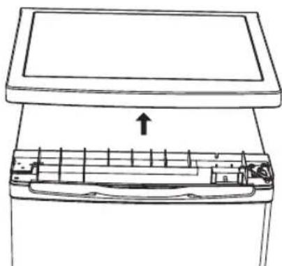 Logik LUF55W18E - Reversing the Door Swing - 3