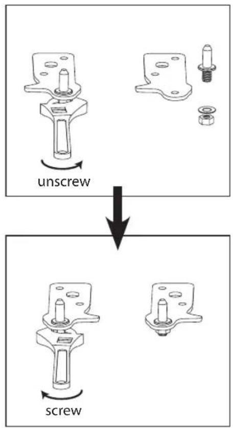 unscrew screw