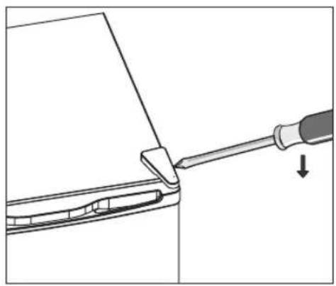 Logik LTT68S12E - Reversing the Door Swing - 2