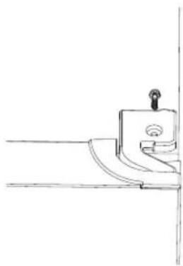 Logik LSD185W19E - Ändra dörrens gångjärn - 1
