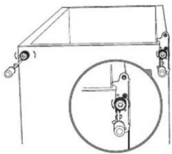 Logik LSD185W19E - Oven kääntymissuunnan vaihtaminen - 6