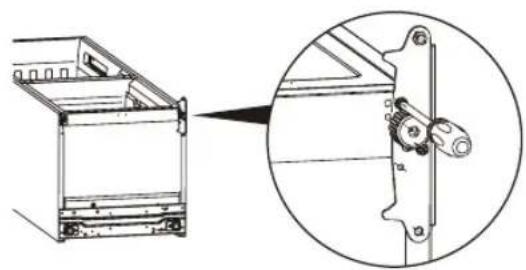 Logik LNF185W17E - Oven kääntymissuunnan vaihtaminen - 7