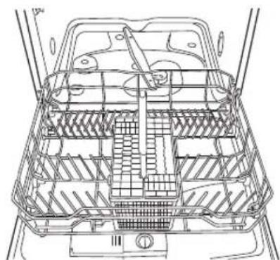 Logik LDW60X15N - Lower Basket - 1