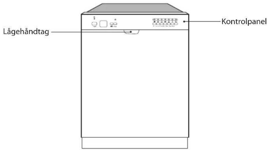 Logik LDW60X15N - Set forfra - 1