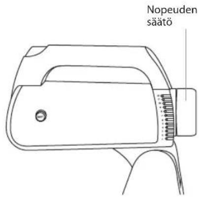 Nopeuden säätö