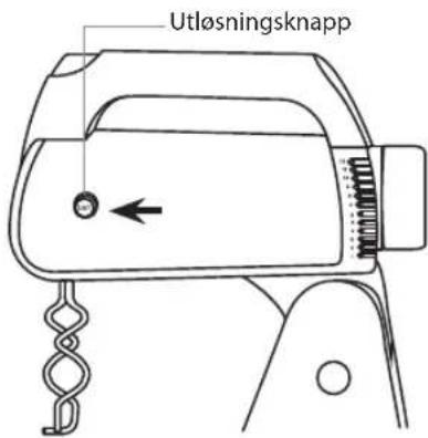Utløsningsknapp