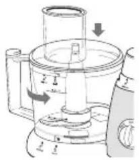 Logik L22FPS10E - Food Processor Skål - 2