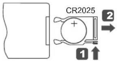 CR2025 1 ↑ 2