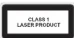 Logik L1HDVD10E - • Class 1 Laser Product - 1