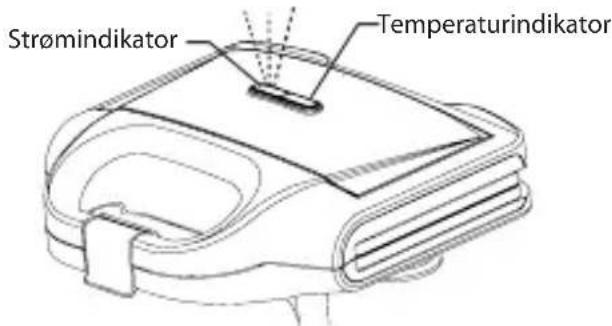 Strøminderikator Temperaturindikator