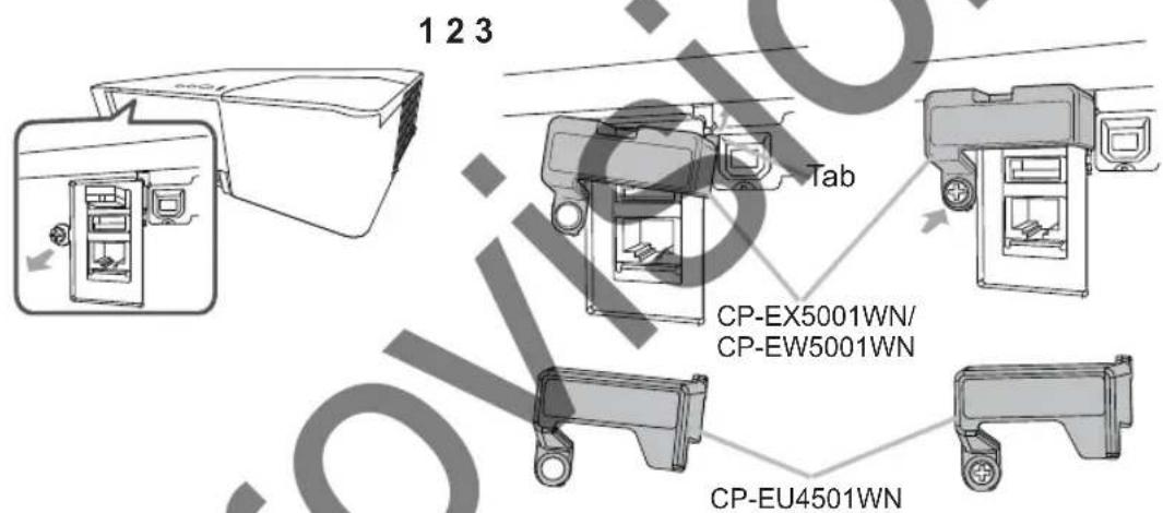 1 2 3 Tab CP-EX5001WN/ CP-EW5001WN CP-EU4501WN