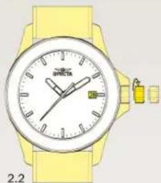INVICTA Pro Diver 27304 - Ajuste de la fecha - 2