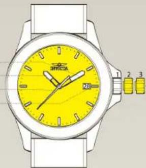 INVICTA Pro Diver 27304 - Elementos de la pantalla - 1