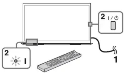 SONY Bravia KDL-65HX955 - 7: Utföra startinställningar - 1