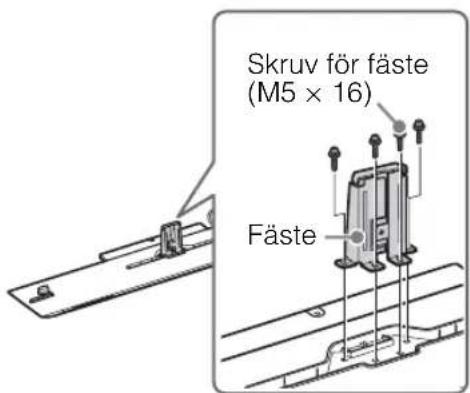 Skruv för fäste (M5 × 16) Fäste