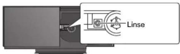 PANASONIC SC-HC38DBEC - ■ Vedligeholdelse af linsen - 1