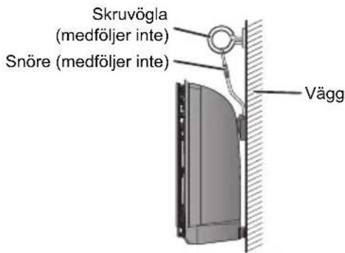 PANASONIC SC-HC38DBEC - Mät upp och markera ut placeringen av väggkonsolerna (båda sidorna). - 8
