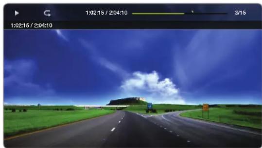 SAMSUNG UE55D8000YQ - Afspilning af video - 1