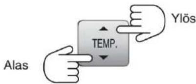 Alas TEMP. Ylös