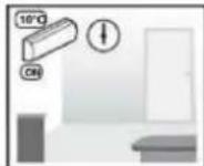 TOSHIBA RAS-25G2AVP-ND - Olohuone, voimakas viilennys (jatkuva ilmastointi) - 9