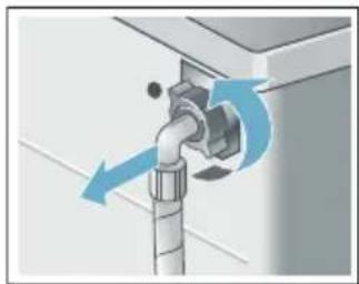 SIEMENS WS12L260DN - Sien i vandtilløbet er tilstoppet - 2