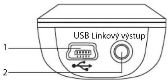 USB Linkový výstup 1 2