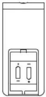 Sandstrøm STF11W19E - Installera batterier i fjärrkontrollen - 1