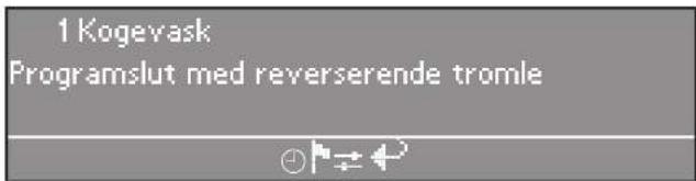 1 Kogevask Programslut med reverserende tromle