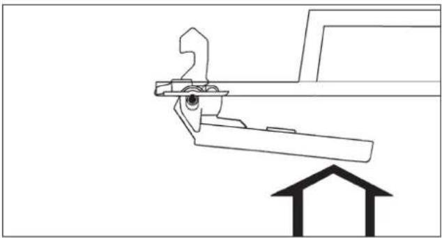 MIELE PW 6107 - Dørhåndtagets sikring er udløst - 2