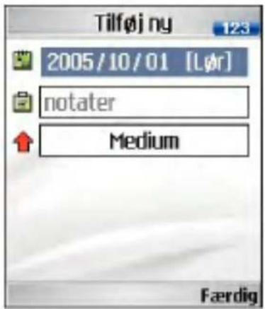 LG U880 - Opgave udført/Endnu ikke udført - 1
