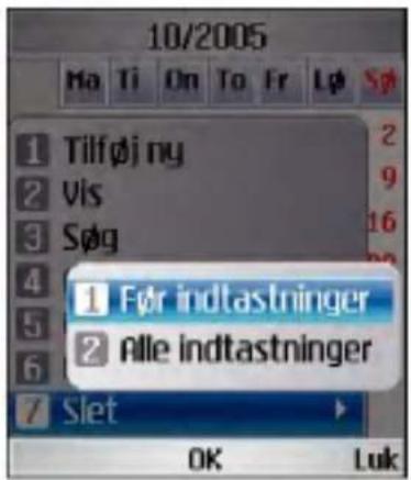 LG U880 - Indstil ferie - 1