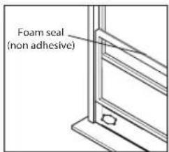 Foam seal (non adhesive)