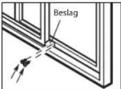 Sandstrøm SAC05C19E - Installation i et dobbelthængt vindue eller skydevindue - 8