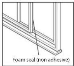 Foam seal (non adhesive)