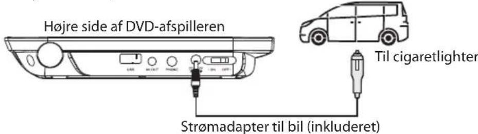 Sandstrøm S73PD11E - Sådan brug strømadapteren til bil (til brug i bilen) - 1